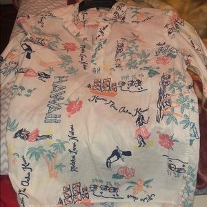 H&M Hawaiian dress up shirt